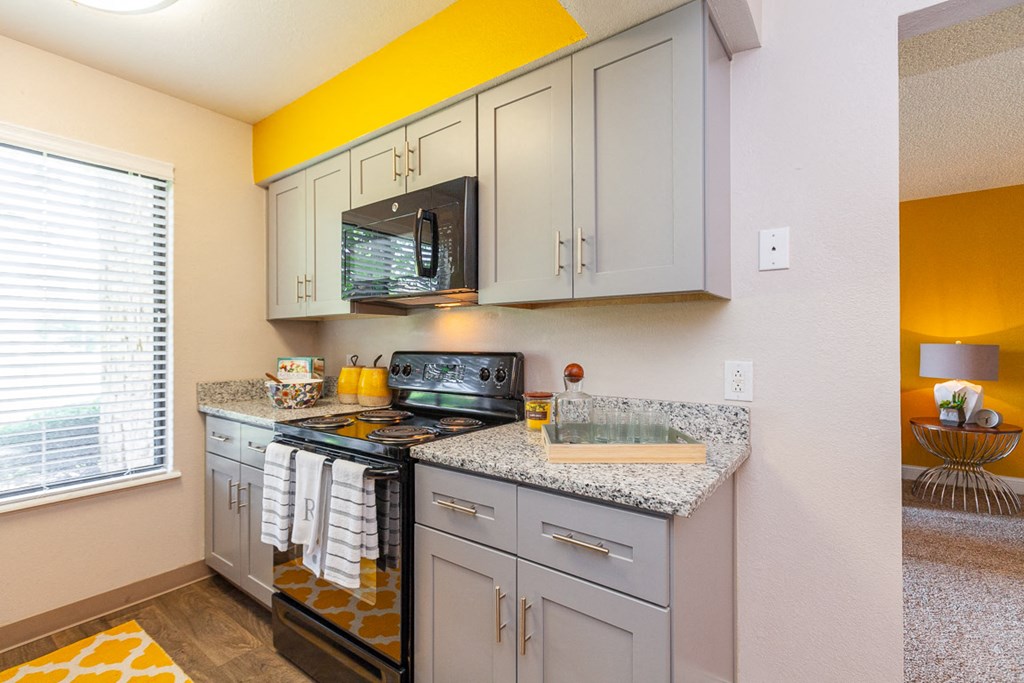 Custom Maple Cabinetry at The Reserve At Barry Apartments, Missouri, 64154