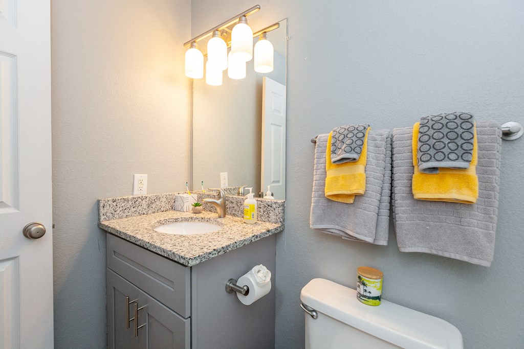 Granite-Countertops at The Reserve At Barry Apartments, Missouri, 64154