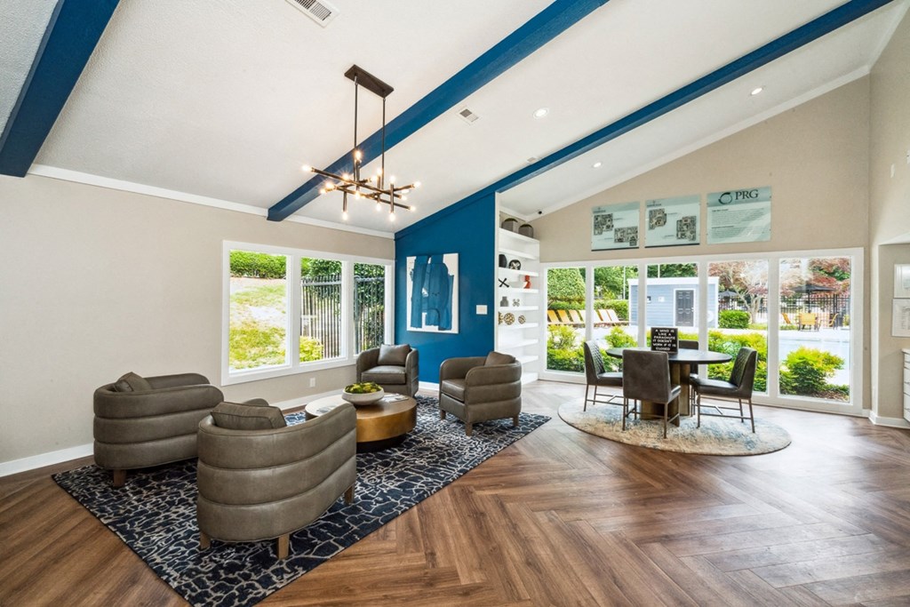 the preserve at ballantyne commons apartment living room