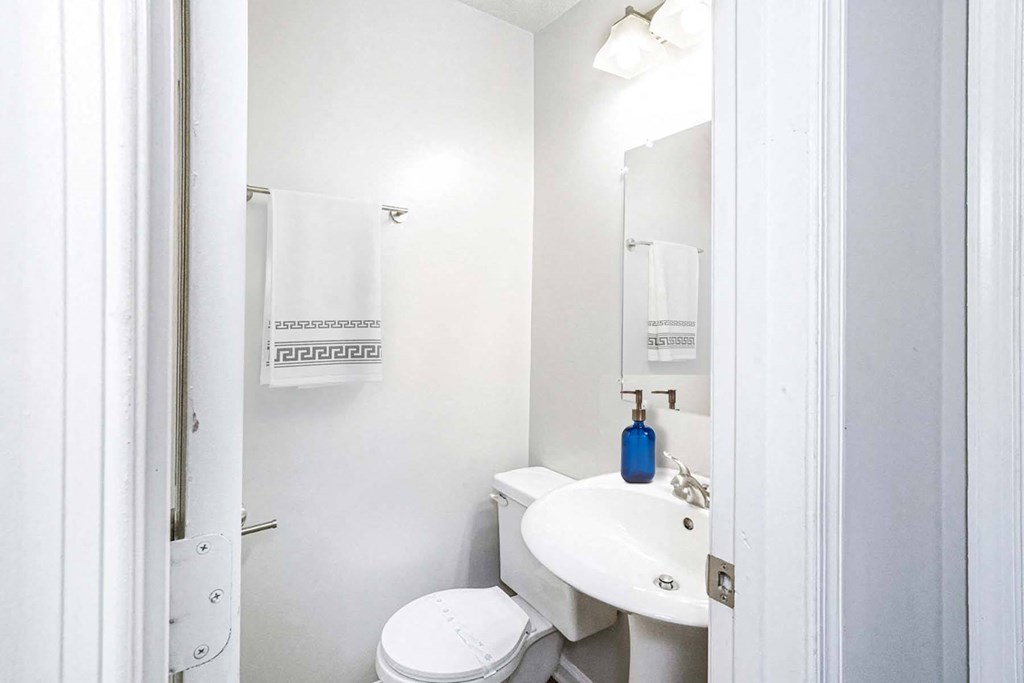 Luxurious Bathrooms at Hyde Park Townhomes, PRG Real Estate Management, Virginia, 23831