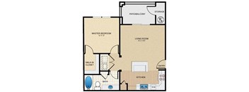 Cozy One Bedroom & One Bathroom. Kitchen Island | Walk-In-Closet | Private Patio with Storage Closet.