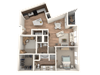 1x1.5 Bedroom 1x1.5 Bedroom