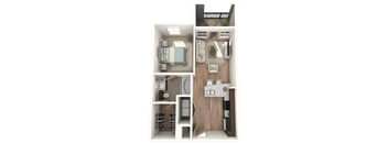 1 Bedroom | 1 Bathroom
