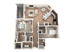 2x2 Bedroom 2x2 Bedroom