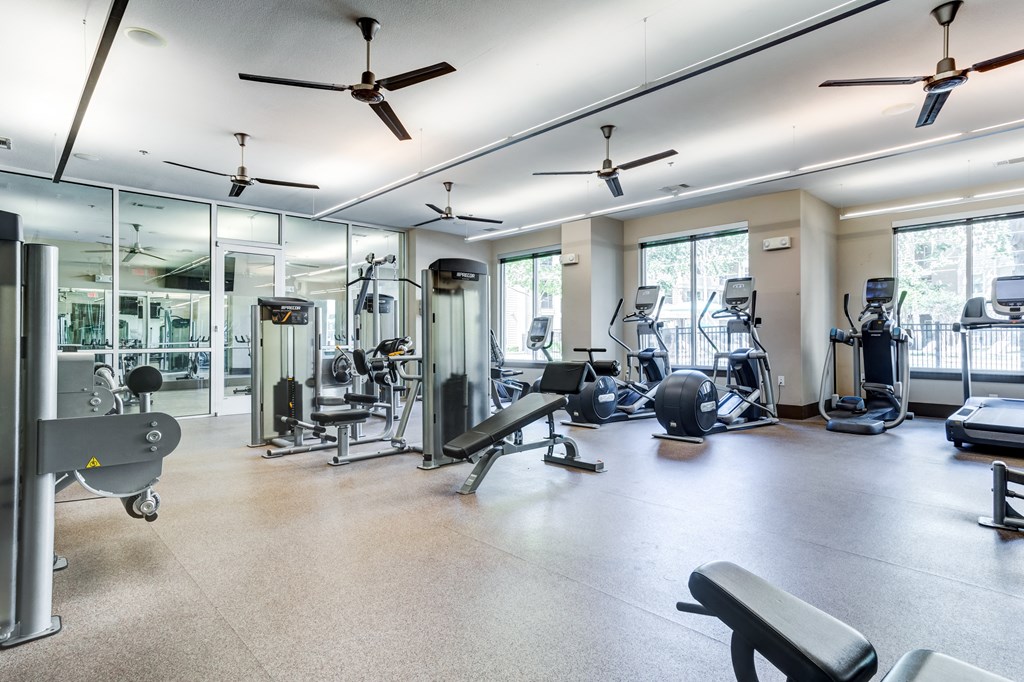 Fitness Area - Open 24/7 at District at Medical Center, San Antonio