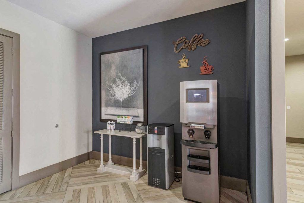 Need Coffee - Visit Our Clubhouse - Free to Residents at District at Medical Center, San Antonio