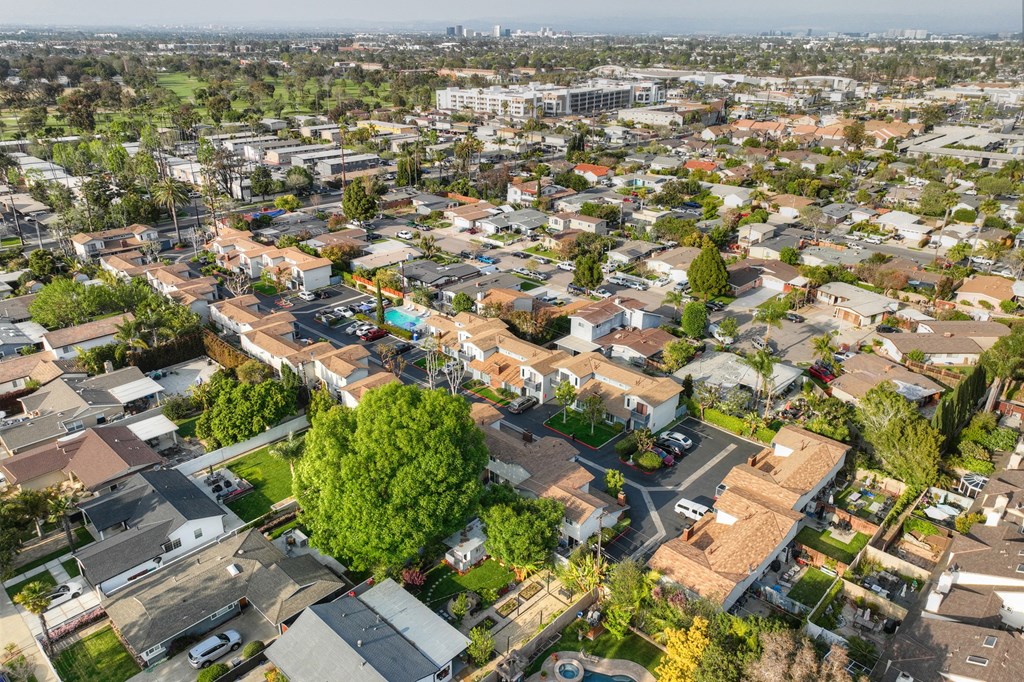 Arial View of Fox Hollow Townhomes
