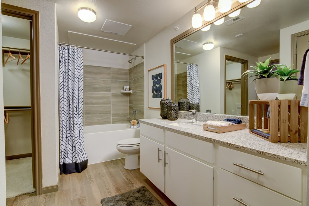Spacious Upgraded Bathroom