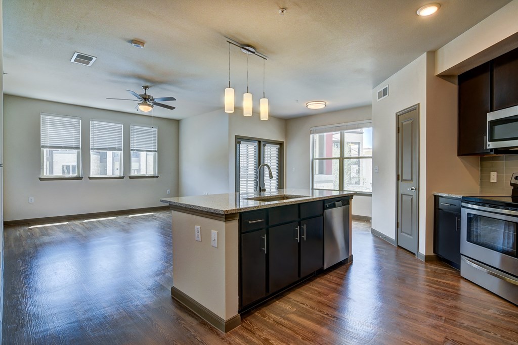 Island Kitchen - Spacious Floor Plan