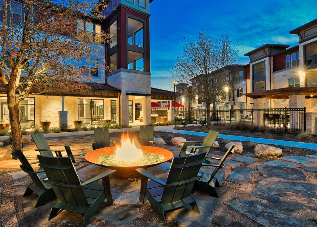 Evening View of the Property