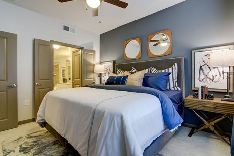MODEL - Bedroom (1x1) at Park at Rialto Apartments, San Antonio