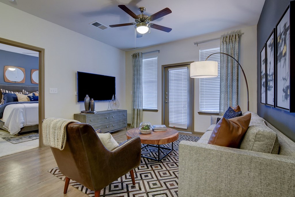 MODEL - Living Room/Access to Bedroom