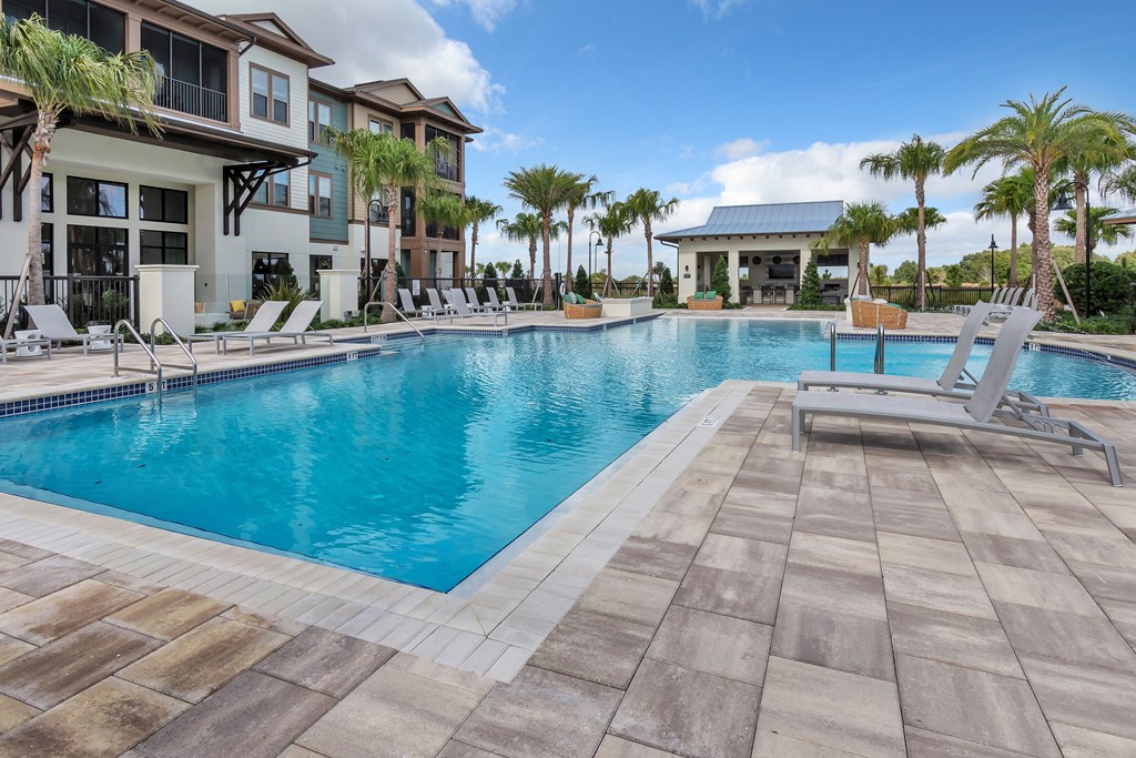 take a dip in our resort style swimming pool