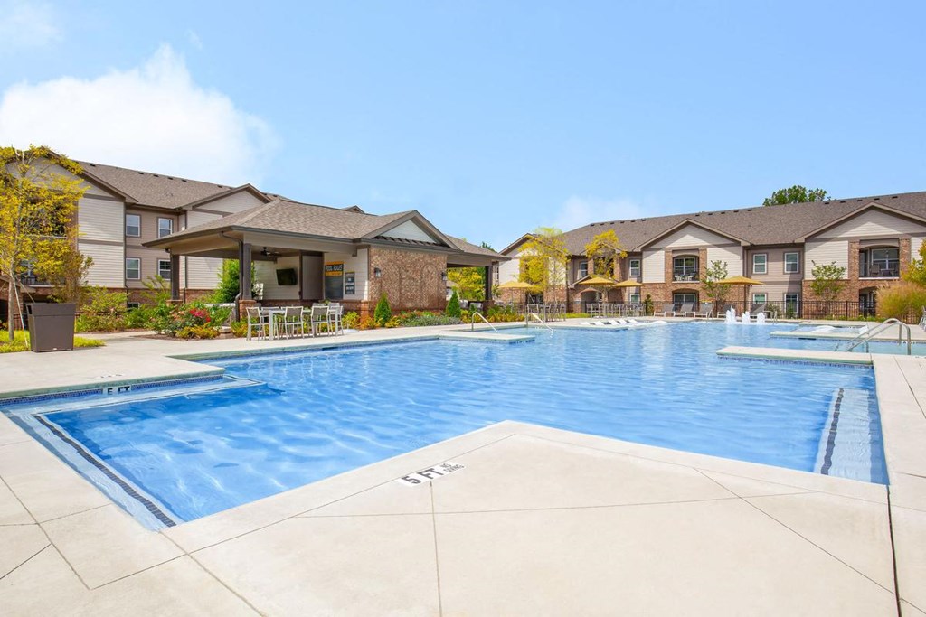 Well-maintained One White Oak swimming pool