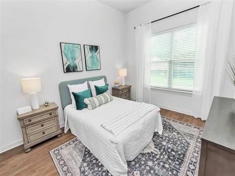 Dawson Park Apartments Model Bedroom