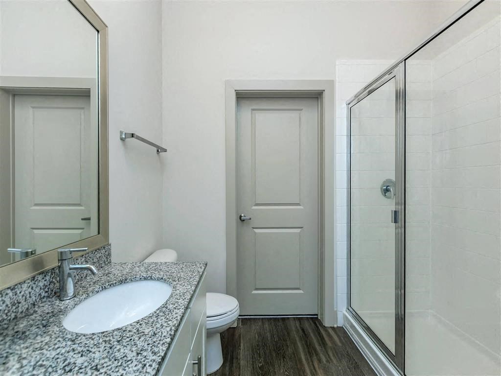 Spacious Berewick Pointe Bathrooms at Charlotte Apartments