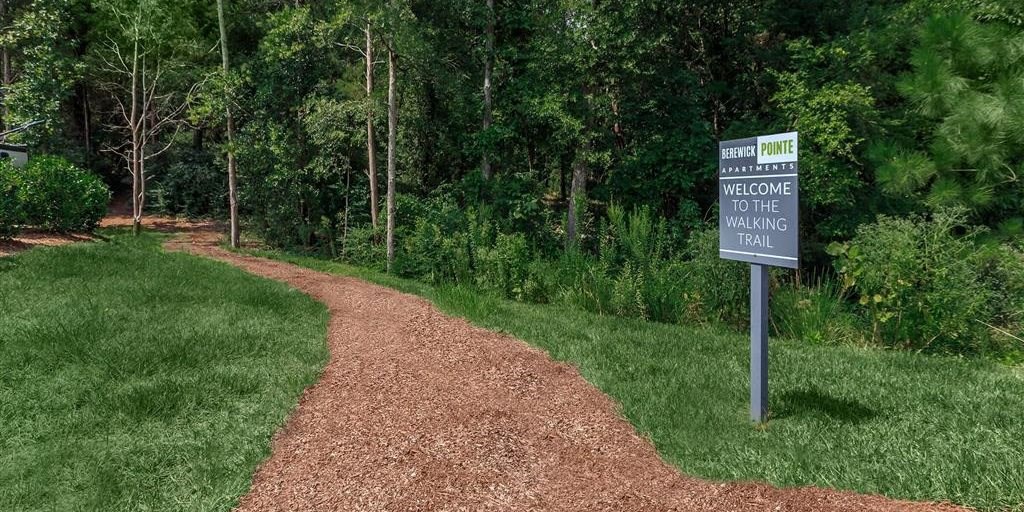 Green Space Walking Trails at Berewick Pointe Rentals in Charlotte, NC
