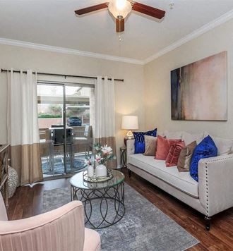 Expansive Living Room Expansive Montecito Pointe Living Room in Nevada Apartment Homes - Photo Gallery