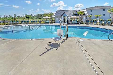 Resort Style Pool at GRANDVIEW AT CLEAR POND APARTMENTS, South Carolina, 29579