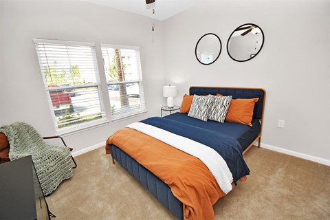 Bedroom with Windows at GRANDVIEW AT CLEAR POND APARTMENTS, MYRTLE BEACH, 29579