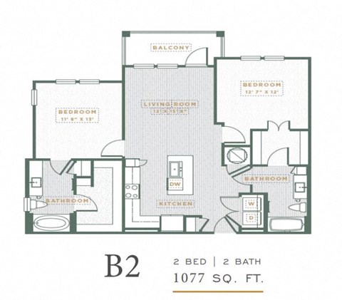 a floor plan of a home