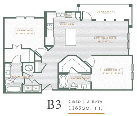 a floor plan of a house