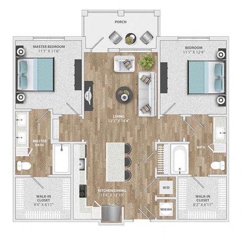 Preston Floor plan