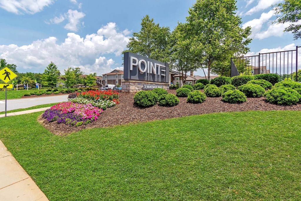 our apartments showcase a beautiful lawn