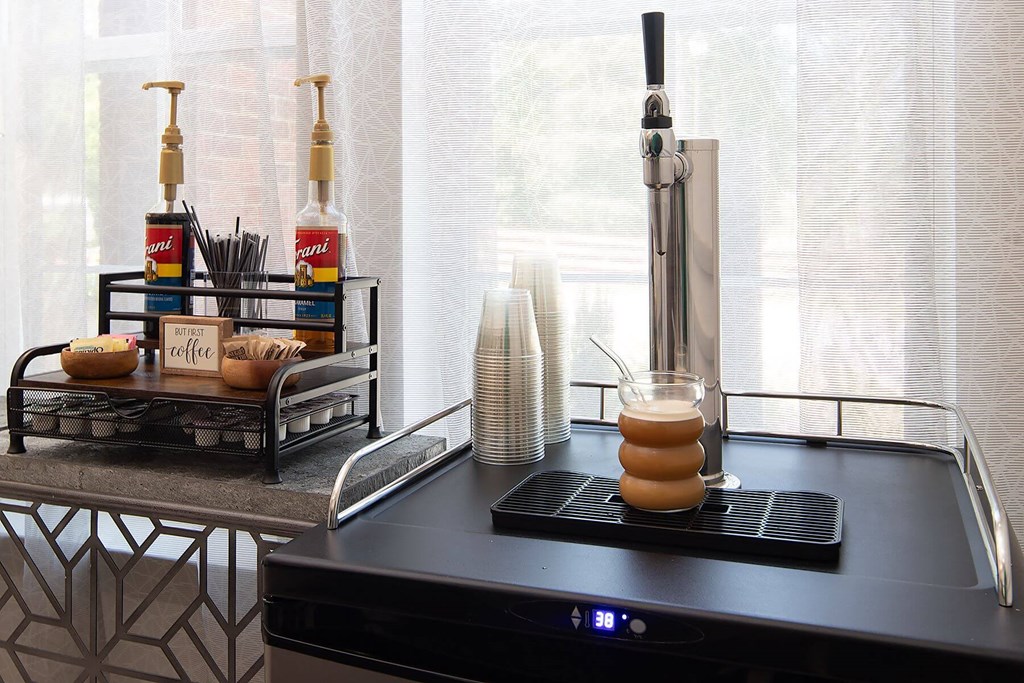 Coffee machine and supplies