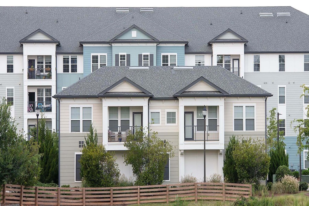 exterior apartment building