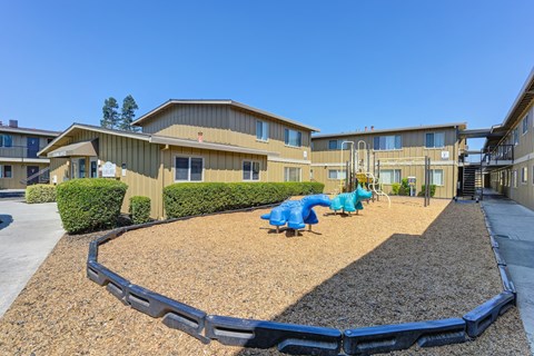 a playground at Asbury Apartments in Sacramento, CA