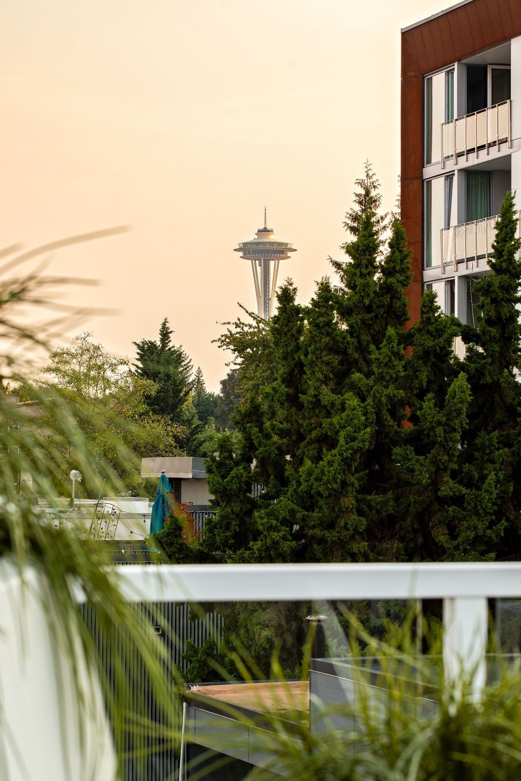 View From Balcony at The Summit at Lake Union, Seattle, 98109