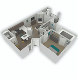 1-bedroom apartment at Elite North Scottsdale Apartments in Scottsdale