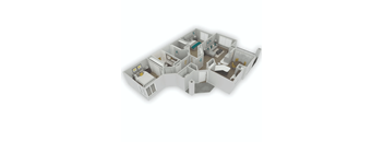 B4G 3D Floor Plan