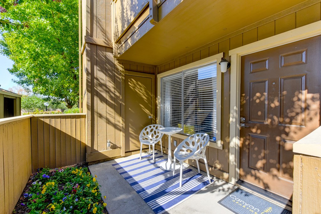 Apartment Home Entrance at Canyon Terrace Apartments, Folsom