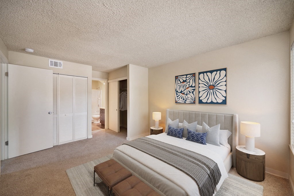 Large Bedroom at Fountains of Fair Oaks, California, 95628 