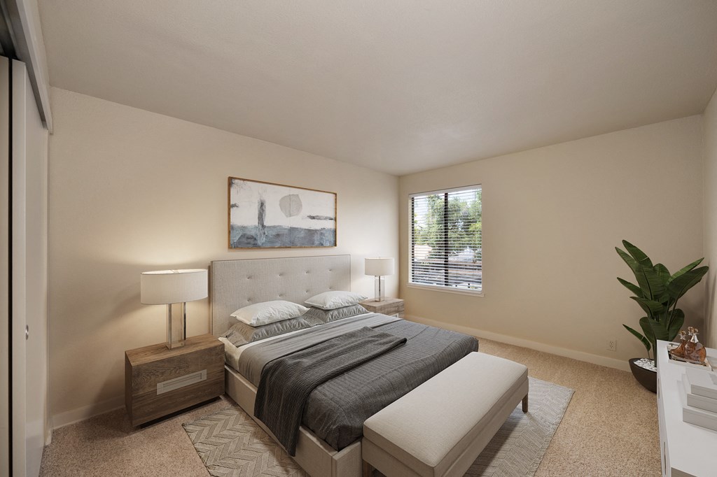 Spacious Bedroom at Fountains of Fair Oaks, Fair Oaks, CA, 95628