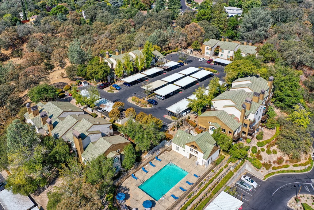 Drone View of Community at Folsom Ranch, Folsom