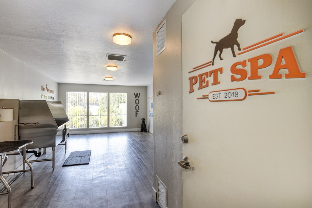 Entrance to Pet Spa  at The Retreat at Walnut Creek, California, 94596