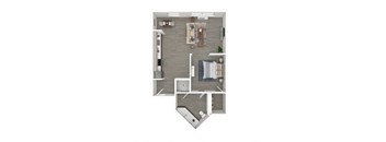 Unit-G at Track 281 Apartments, Sacramento, CA