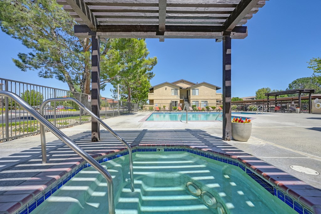 our apartments have a resort style swimming pool