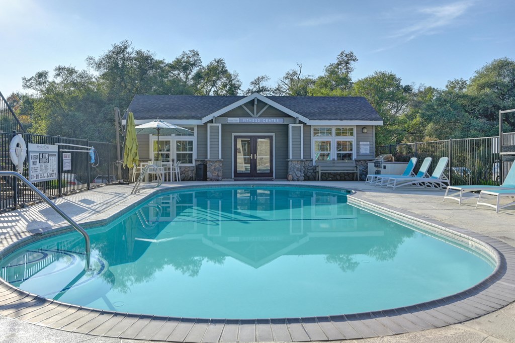 Relaxing Swimming Pool at Hidden Oaks Apartments, Citrus Heights, CA, California, 95621