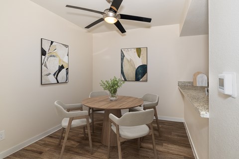 Formal Dining Room at Rocklin Manor Apartments, Rocklin, CA, 95677