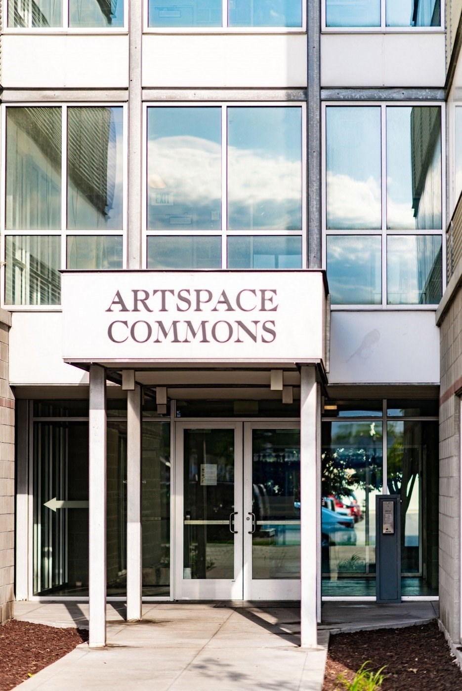 entrance to artspace