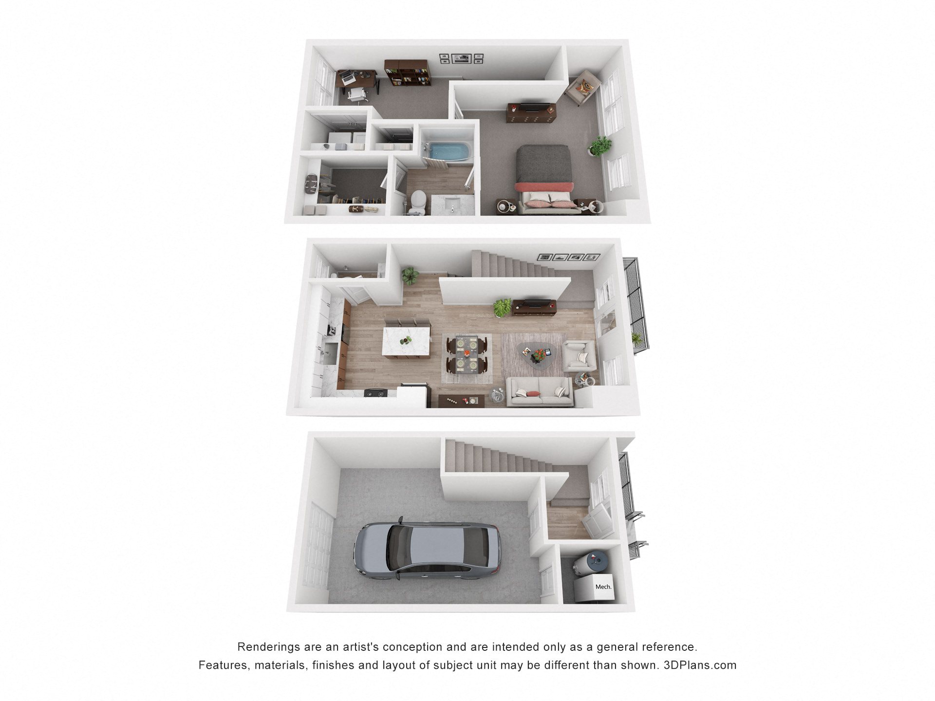 One Bedroom/ One Bathroom