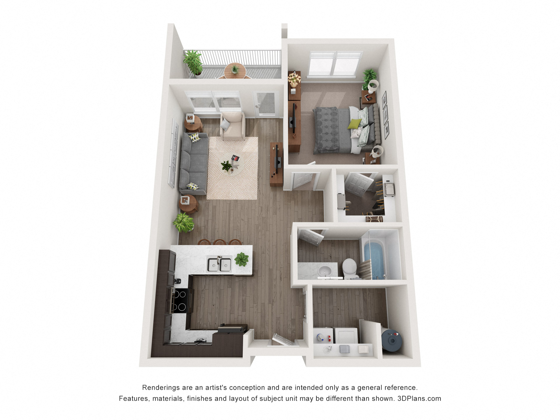 a 1 bedroom floor plan  sierra  2100 sq ft