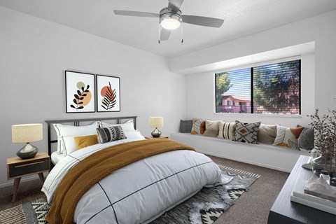sunset bedroom