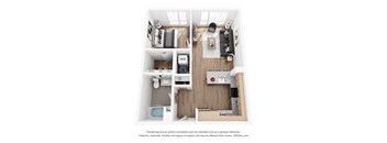 1 bed 1 bath at SPARK Apartments, Utah