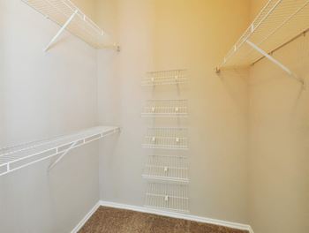 Roomy Walk In and Reach In Closets at Stoneleigh on Cartwright Apartments, J Street Property Services, Texas, 75180