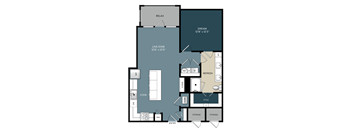 A floor plan of a house with labeled rooms such as RELAX, DREAM, and COOK.